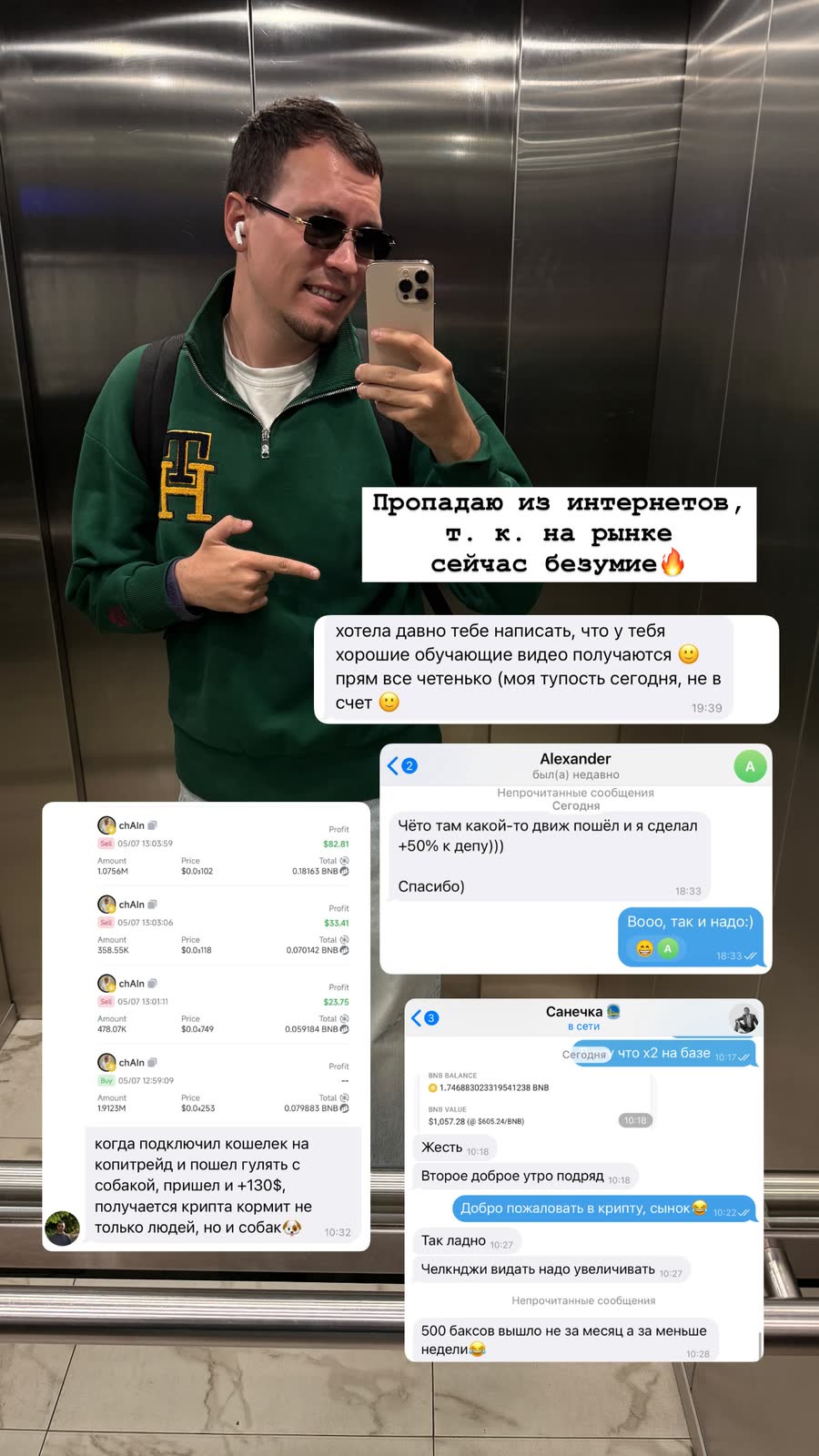 Результат участника клуба A CLUB: Участники клуба