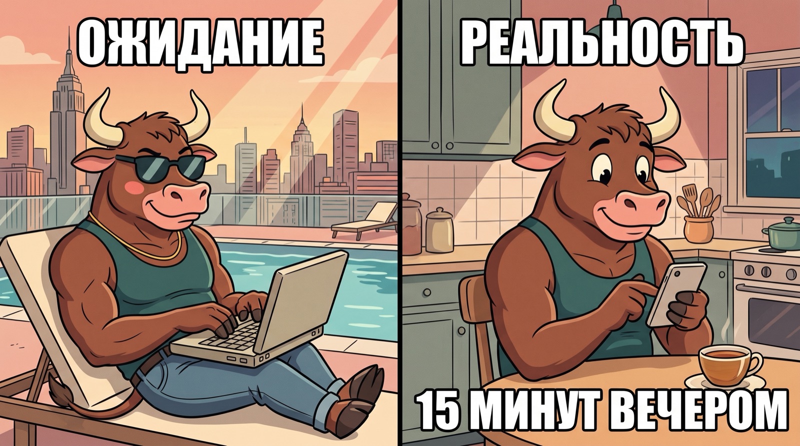 Мем: ожидание Дубай, реальность 15 минут вечером